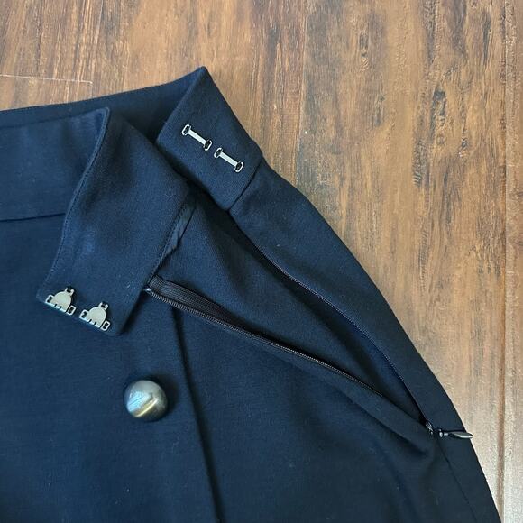 TIBI Mini Skirt Black Knit Pleated A-Line Sailor Academia Preppy 90s - Picture 4 of 8